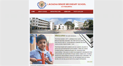 Desktop Screenshot of lmdadhaschool.com