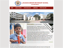 Tablet Screenshot of lmdadhaschool.com